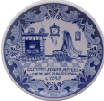 geboortetegel Delftsblauw bord